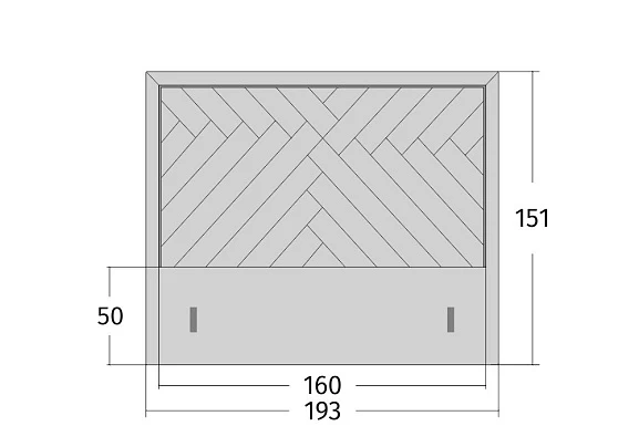 Изголовье Carrera Loft (Каррера Лофт)